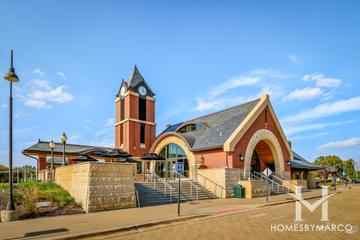 Photos of the Tinley Park Metra station in Tinley Park, IL