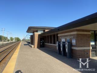 Photos of the Bartlett Metra station in Bartlett, IL