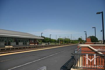 Pingree Road station in Crystal Lake, IL