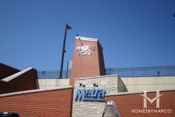 Pingree Road station in Crystal Lake, IL